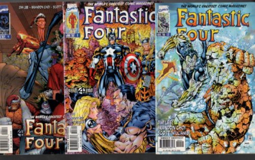 Fantastic Four #2,#3 an#4